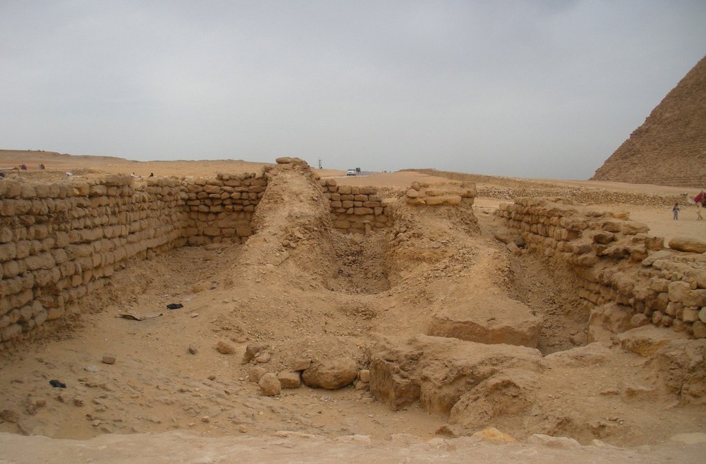 Раскопки храма