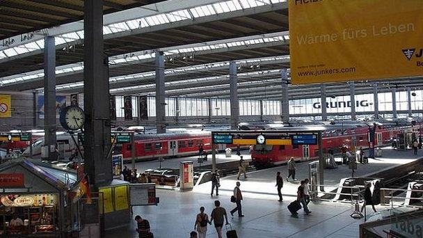 Железнодорожный вокзал Мюнхена (M nchen Hauptbahnhof)