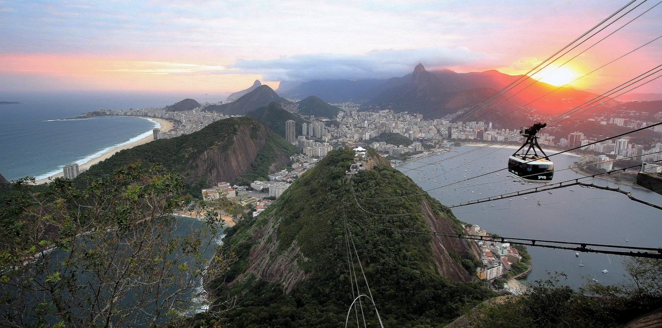 Вид на Рио-де-Жанейро