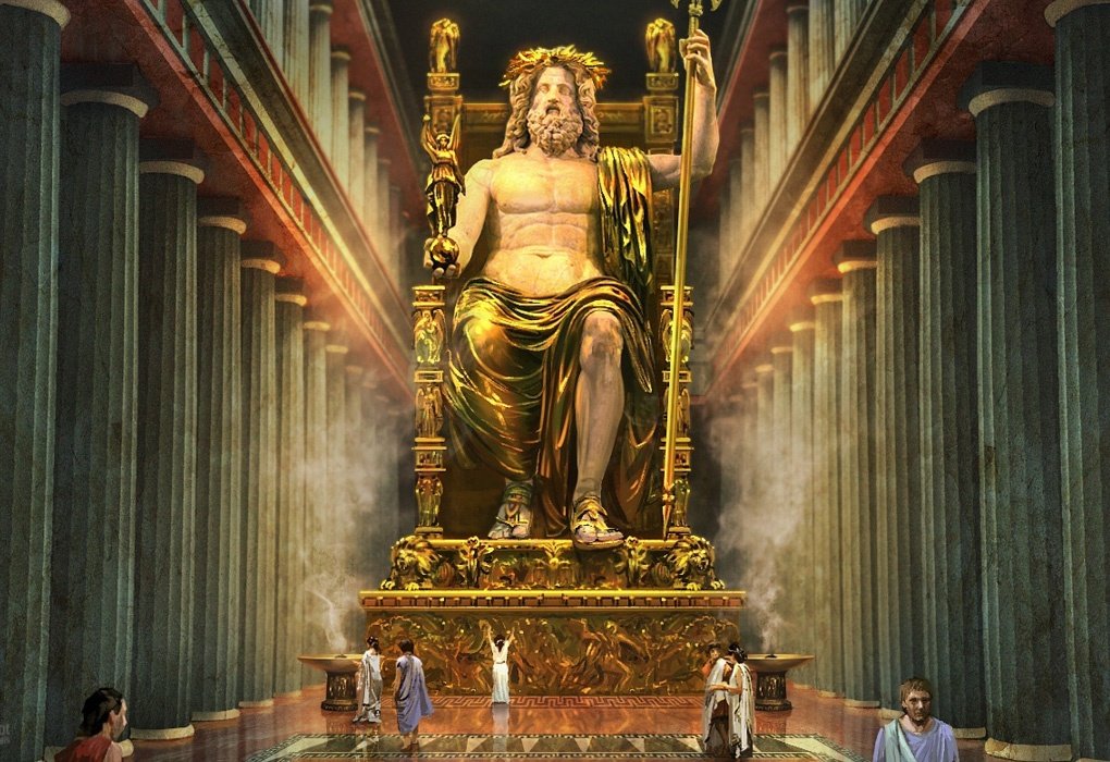 Статуя Зевса в Храме